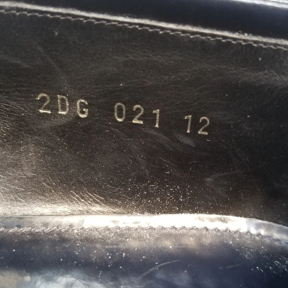 Prada Brushed Leather Transparent Sole Loafer Navy